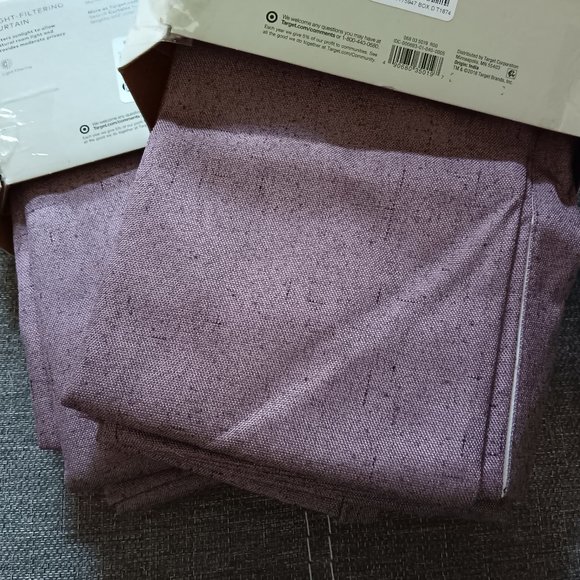 Eclipse Ambiance Texture, Absolute Zero Blackout, Window Panels (Set of 2) - Picture 2 of 13